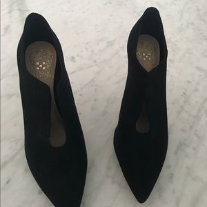 Vince Camuto Metseya Suede Bootie Pump